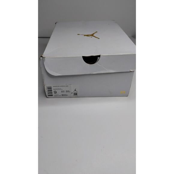 Size 9- Air Jordan 1 Mid Black Sail Gym Red W - Picture 7 of 7